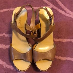 J. Crew Maryann Leather Wedges